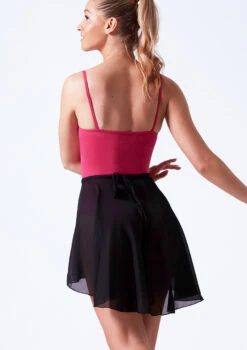 Capezio Full Sweep Wrap Dance Skirt -Dance Costumes ca260 black back t 26401.1698804932