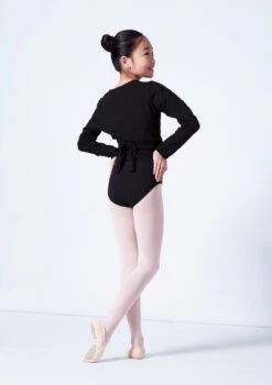 Capezio Class Kids Crossover Ballet Wrap 20 Capezio Class Kids Crossover Ballet Wrap -Dance Costumes cad850c black back 75044.1689290835