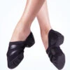 Capezio Freeform EVA Split Sole Jazz Shoe - Black -Dance Costumes caff05 black front 1 83586.1696462228