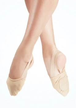 Capezio Canvas Hanami Pirouette 10 Capezio Canvas Hanami Pirouette -Dance Costumes cah064w sand front 1 45682.1695252106
