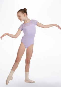 So Danca Teen Cap Sleeve Leotard -Dance Costumes e 11134 so danca teen cap sleeve leotard purple front 51962.1678885698