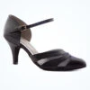Freed Dancesteps Betty Ballroom Shoe- 2.5"- Black -Dance Costumes frbetty blk main 1 06810.1678927641