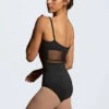 Intermezzo Camisole Ribbon Leotard -Dance Costumes it31608 blk sidemain 16055.1692920953
