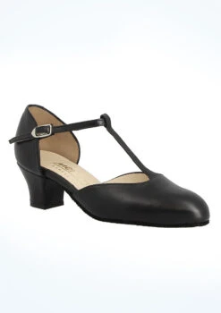 Merlet Eva Ballroom Shoe 1.75" 9 Merlet Eva Ballroom Shoe 1.75" -Dance Costumes mleva black front t 74670.1694685379