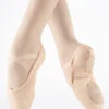 Move Dance Split Sole Canvas Ballet Shoe - Pink -Dance Costumes mo b0004pnk move split sole canvas ballet shoe pink no2 45334.1678928321