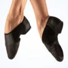Move Illusion Split Sole Jazz Shoe - Black 1 Move Illusion Split Sole Jazz Shoe - Black -Dance Costumes mo j0012 move illusion split sole jazz shoe black main image 78620.1678928508
