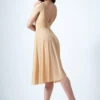 Move Dance Thalassa Cut Out Lyrical Dress -Dance Costumes mo r0223 move dance thalassa cut out lyrical dress tan back 13408.1678884664