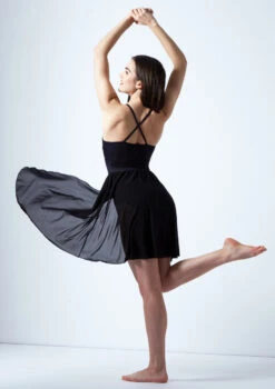 Move Dance Ariel Cross Back Lyrical Dress 13 Move Dance Ariel Cross Back Lyrical Dress -Dance Costumes mo r0224 move dance ariel cross back lyrical dress black back 96505.1678884671