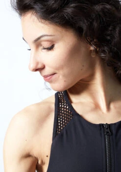 Move Dance Stefani Catsuit 21 Move Dance Stefani Catsuit -Dance Costumes moc0635 blk close up front 1 75171.1692921181