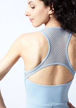 Move Dance Stefani Catsuit 16 Move Dance Stefani Catsuit -Dance Costumes moc0635 blu close up back 1 58575.1678928408