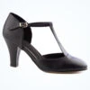 Move Dance Erika T-Bar Character Shoe 3" - Black -Dance Costumes mok0026 blk main 1 97920.1678928570