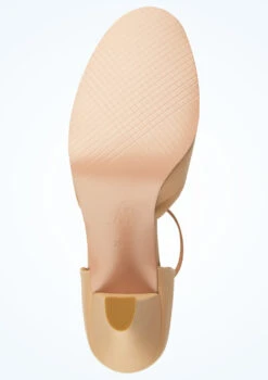 Move Dance Erika T-Bar Character Shoe 3" - Nude -Dance Costumes mok0026 tan bottom 1 63398.1678928570