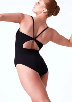 Move Dance Piper Open Back Camisole Leotard -Dance Costumes mol0173 black back t 54817.1695684819
