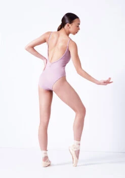 Move Dance Etta Camisole Leotard -Dance Costumes mol0827 frenchmauve back 90192.1682378326