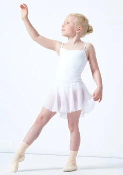 Move Dance Kacey Skirted Leotard -Dance Costumes mol5134 white front 1 77156.1678884378