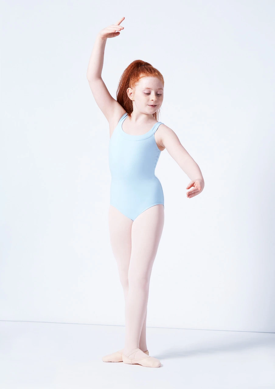 Move Dance Terri Girls Yoke Neck Leotard 7 Move Dance Terri Girls Yoke Neck Leotard - Image 5