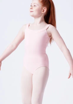 Move Dance Terri Girls Yoke Neck Leotard 15 Move Dance Terri Girls Yoke Neck Leotard -Dance Costumes mol5141 pink front t 76836.1691198340
