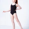 Move Dance Mazie Girls Leotard 1 Move Dance Mazie Girls Leotard -Dance Costumes mol5156 black front 1 99779.1688599068