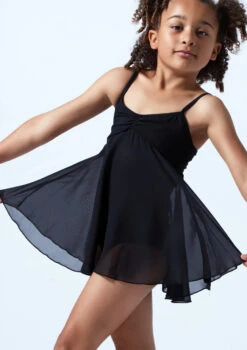 Move Dance Myla Skirted Leotard -Dance Costumes mol5158 black front 4t 29270.1692921261