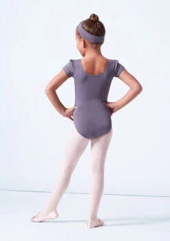 Move Dance Macey Girls Leotard -Dance Costumes mol5503 steel grey back 1 84912.1684799007