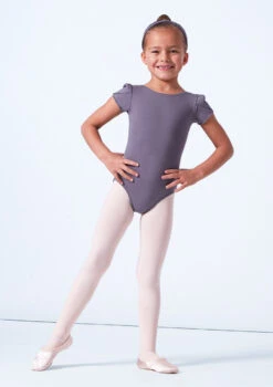 Move Dance Macey Girls Leotard -Dance Costumes mol5503 steel grey front 1 48738.1684798995