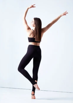 Move Dance Yana Stirrup Leggings -Dance Costumes mop0005 black back 1 75482.1678884501