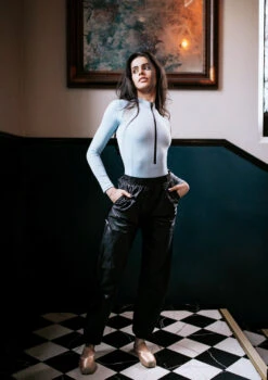 Move Dance Hattie Heat Retention Trouser 20 Move Dance Hattie Heat Retention Trouser -Dance Costumes mop0410 black front 00439.1678884526