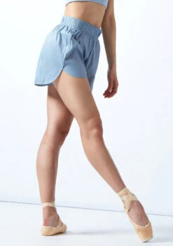 Move Dance Nichelle Heat Retention Short -Dance Costumes mop0411 paleblue front 2t 26066.1692921334