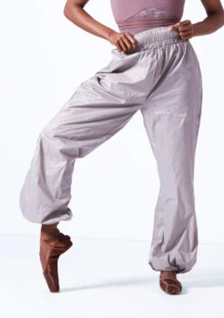 Move Dance Roya Heat Retention Trousers -Dance Costumes mop0412 oyster grey front t 20420.1687821573