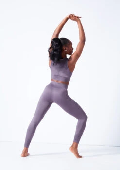 Move Dance Lillie Seamless Leggings -Dance Costumes mop0501 sharkgrey back 42209.1684799004