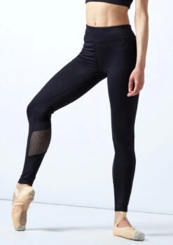 Move Dance Diana Dance Leggings -Dance Costumes mop0631 black front 1t 81938.1694685534