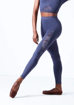 Move Dance Priya Dance Leggings 15 Move Dance Priya Dance Leggings -Dance Costumes mop0637 petrol blue front t 96262.1698711861
