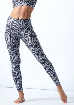 Move Dance Venus High Waisted Leggings - Dimensions 9 Move Dance Venus High Waisted Leggings - Dimensions -Dance Costumes mop0908 dim front 1t 22296.1694685548