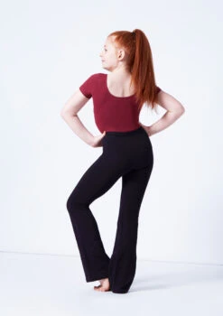 Move Dance Robyn Kids Jazz Pants -Dance Costumes mop5002 black back 99228.1689206360