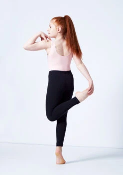 Move Dance Lana Girls Dance Leggings -Dance Costumes mop5004 black back 39388.1689206359