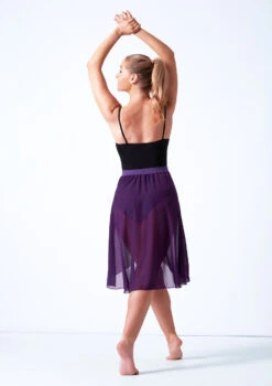 Move Dance Rhian Lyrical Half Skirt 16 Move Dance Rhian Lyrical Half Skirt -Dance Costumes mor0019 purple back 12215.1678884610