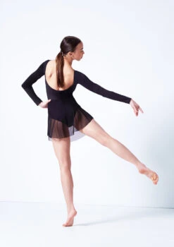 Move Dance Wren Mini Ballet Skirt -Dance Costumes mor0029 black back 44982.1681806918