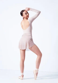 Move Dance Wren Mini Ballet Skirt -Dance Costumes mor0029 latte back 22905.1681806918