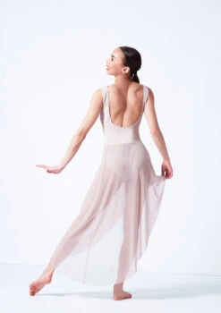 Move Dance Amaya Asymmetric Skirt -Dance Costumes mor0033 latte back 28207.1681806937