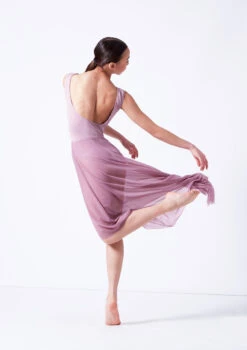 Move Dance Valerie High Low Skirt -Dance Costumes mor0035 frenchmauve back 22269.1681806947