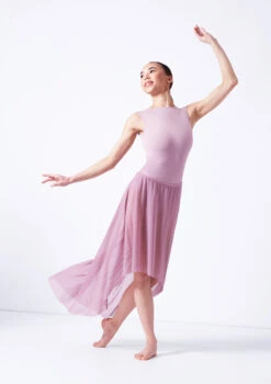 Move Dance Valerie High Low Skirt -Dance Costumes mor0035 frenchmauve front 1 70966.1681806947