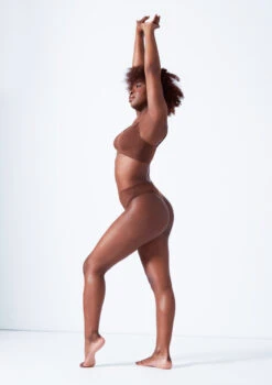 Move Dance Cassia Seamless Thong - 2 Pack -Dance Costumes mor0506 coffee side 87067.1676074660