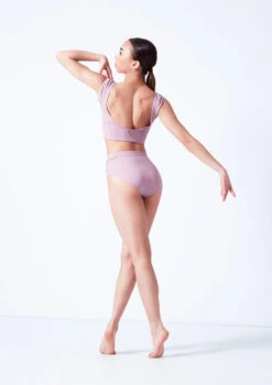 Move Dance Jessie Dance Briefs -Dance Costumes mor0813 frenchmauve back 51767.1681806956