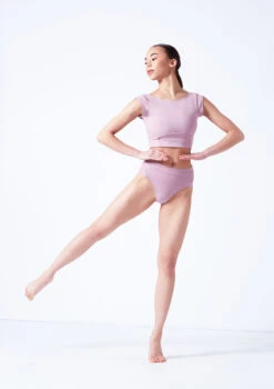 Move Dance Jessie Dance Briefs -Dance Costumes mor0813 frenchmauve front 2 86513.1681806956