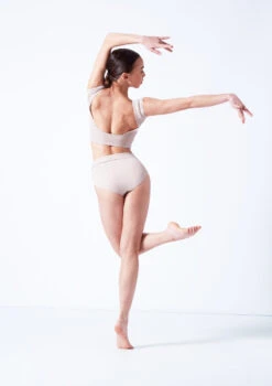 Move Dance Jessie Dance Briefs -Dance Costumes mor0813 latte back 51548.1681806956