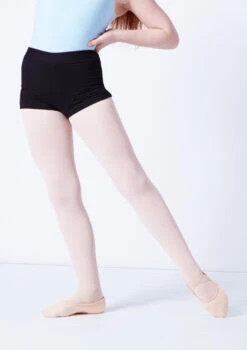 Move Dance Thalia Girls Dance Shorts -Dance Costumes mor5011 black front t 78136.1693005815