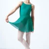 Move Dance Teen Adaline Chiffon Skirt -Dance Costumes mor5023c grn front 1 52855.1678884755