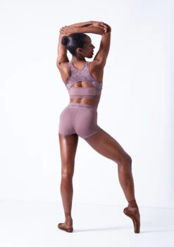 Move Dance Sovanna Crop Top -Dance Costumes mos0601 orchid pink back 91111.1683070426