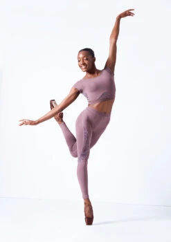 Move Dance Priya Dance Leggings 13 Move Dance Priya Dance Leggings -Dance Costumes mos0603 orchid pink front 2 43477.1683070158