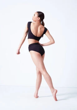 Move Dance Jessie Dance Briefs -Dance Costumes mos0834 black back 92799.1681806956